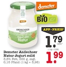 Andechser Natur Joghurt mild bei EDEKA im Wörth Prospekt für 1,79 €