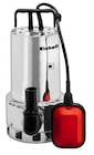 Promo Pompe d’évacuation eaux chargées Einhell GC-DP 1020 N - 1000 W à 79,90 € dans le catalogue Castorama à Saint-Ouen-l'Aumône