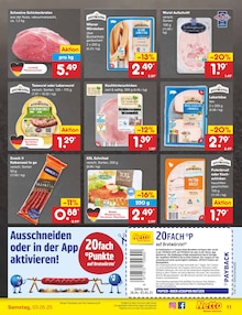 Wurst im Netto Marken-Discount Prospekt "Aktuelle Angebote" mit 44 Seiten (Kassel)