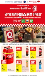Promos Coca-Cola dans le catalogue "Carrefour market" de Carrefour Market Coca-Cola en promo dans le catalogue Carrefour Market à la page 43