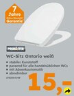 WC-Sitz Ontario weiß im Angebot bei Globus-Baumarkt in Würzburg WC-Sitz Ontario weiß Angebote von Primaster bei Globus-Baumarkt Würzburg für 15,00 €