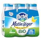 Lait sans lactose Bio Matin Léger - LACTEL dans le catalogue Carrefour Market