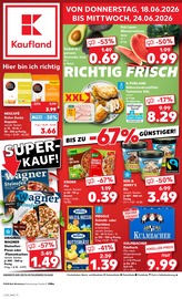 Kaufland Supermarkt Prospekt der aktuellen Woche mit 56 Seiten, gültig von 18.06.2026 bis 24.06.2026, in Steinach und Umgebung Aktueller Kaufland Supermarkt Prospekt in Steinach und Umgebung, "Hier bin ich richtig" mit 56 Seiten, 18.06.2026 - 24.06.2026