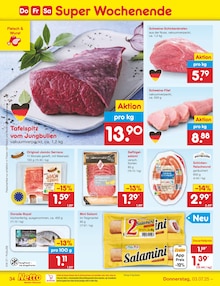 Schweinefilet im Netto Marken-Discount Prospekt "Aktuelle Angebote" mit 63 Seiten (Ingolstadt)