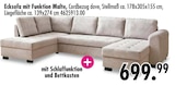 Aktuelles Ecksofa mit Funktion Malte Angebot bei SB Möbel Boss in Bochum ab 699,99 €