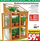 Balkon-Gewächshaus bei Wreesmann im Czorneboh Prospekt für 59,99 €