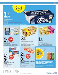 Offre Andros dans le catalogue E.Leclerc du moment à la page 23