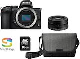 Z 50 Kit Systemkamera mit Objektiv 16-50 mm, 8 cm Display Touchscreen, WLAN von NIKON im aktuellen MediaMarkt Saturn Prospekt für 1.069,00 €