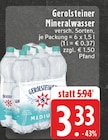 Aktuelle Gerolsteiner Angebote bei E center in Herne Aktuelles Mineralwasser Angebot bei E center in Herne ab 3,33 €