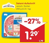 Salami-Aufschnitt bei Netto Marken-Discount im Fuchstal Prospekt für 1,29 €