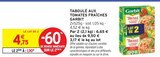 Taboulé aux tomates fraîches - Garbit - Intermarché à Dijon Taboulé aux tomates fraîches - Garbit en promo chez Intermarché Dijon à 1,90 €
