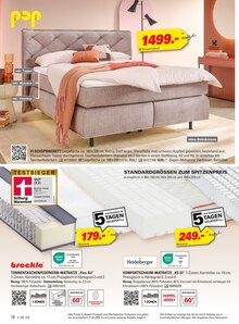 Boxspringbett im aktuellen Höffner Prospekt (Köln) Boxspringbett im Höffner Prospekt "IMMER BESSER!" mit 28 Seiten (Köln)
