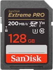 Extreme PRO SDXC 128 GB UHS-I Speicherkarte von SanDisk im aktuellen MediaMarkt Saturn Prospekt