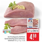 Aktuelle Schweinefleisch Angebote bei Marktkauf in Ulm Aktuelles Zarte Schweine-Schnitzel Angebot bei Marktkauf in Ulm ab 4,59 €