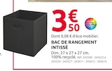 Promo Bac de rangement intissé à 3,50 € dans le catalogue Mr. Bricolage à Vidauban