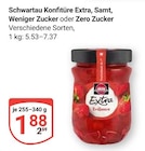 GLOBUS Landau - Konfitüre Extra, Samt, Weniger Zucker oder Zero Zucker Angebot im Prospekt Konfitüre Extra, Samt, Weniger Zucker oder Zero Zucker bei GLOBUS im Landau Prospekt für 1,88 €