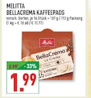 Bellacrema Kaffeepads im Angebot bei Marktkauf in Herten Bellacrema Kaffeepads Angebote von Melitta bei Marktkauf Herten für 1,99 €