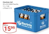 Hell im Angebot bei GLOBUS in Mannheim Hell Angebote von Oberbräu bei GLOBUS Mannheim für 15,99 €