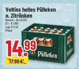 Aktuelles helles Pülleken o. Zitrönken Angebot bei Trinkgut in Löhne ab 14,99 €