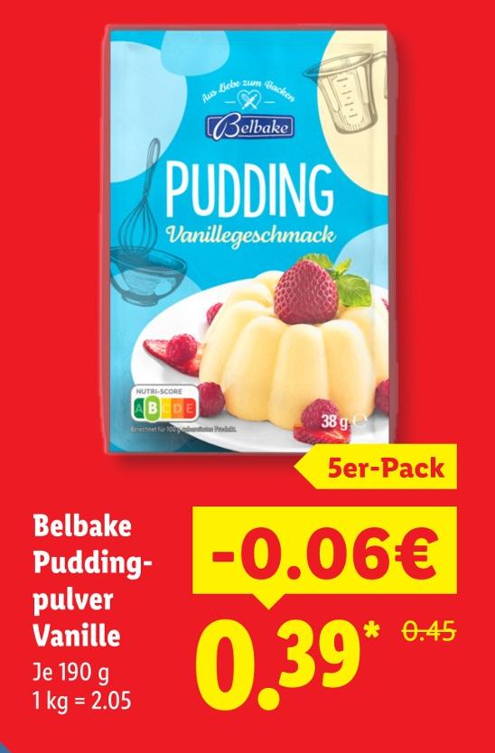 Puddingpulver Vanille