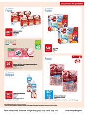 Promos Framboise Bio dans le catalogue "Encore + d'économies sur vos courses du quotidien" de Auchan Hypermarché à la page 3