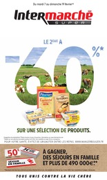 Prospectus Intermarché à Saint-Ouen, "Le 2ème à -60% sur une sélection de produits.", 40 pages, 07/02/2023 - 19/02/2023