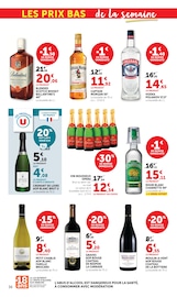 Promos Vodka dans le catalogue "Super U" de Super U Vodka en promo dans le catalogue Super U à la page 36