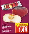 Plattpfirsiche im aktuellen E center Prospekt