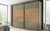 Schwebetürenschrank Florina, salbeigrün/Artisan Eiche-Nachbildung im Angebot bei HARDECK in Langenfeld Schwebetürenschrank Florina, salbeigrün/Artisan Eiche-Nachbildung Angebote von Staud bei HARDECK Langenfeld für 999,00 €
