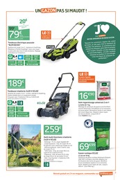 Offre Tondeuse Électrique dans le catalogue Jardiland du moment à la page 3