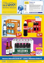 Aktueller Netto Marken-Discount Discounter Prospekt in Seelze und Umgebung, "DER ORT, AN DEM DU IMMER AUSGEZEICHNETE PREISE FINDEST." mit 2 Seiten, 17.11.2025 - 22.11.2025