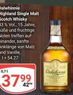 Highland Single Malt Scotch Whisky von Dalwhinnie für 37,99 € bei GLOBUS im Angebot Highland Single Malt Scotch Whisky von Dalwhinnie im aktuellen GLOBUS Prospekt