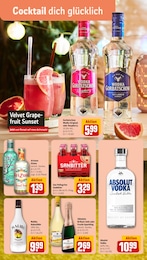 REWE Absolut Vodka im Prospekt REWE Absolut Vodka im Prospekt