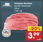 Schweine-Schnitzel von Gut Ponholz für 3,99 € bei Netto Marken-Discount im Angebot Schweine-Schnitzel von Gut Ponholz im aktuellen Netto Marken-Discount Prospekt