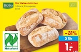Bio Weizenbrötchen Angebot in Oderberg Bio Weizenbrötchen im aktuellen Prospekt bei Netto Marken-Discount in Oderberg