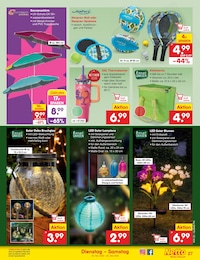 Solarleuchten Angebot & Preis im aktuellen Netto Marken-Discount Prospekt Solarleuchten Angebot im aktuellen Netto Marken-Discount Prospekt auf Seite 33