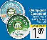 Champignons im EDEKA Prospekt Camembert von Champignon im aktuellen EDEKA Prospekt für 1,89 €