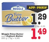 Feine Butter Angebote von Meggle bei E center Rastatt für 1,29 €