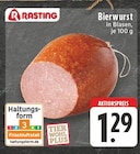 Bierwurst Angebote von Rasting bei EDEKA Aachen für 1,29 €