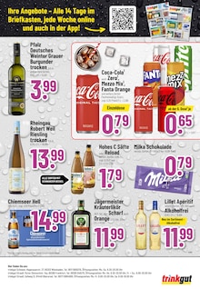 Schokolade im Trinkgut Prospekt "Aktuelle Angebote" mit 8 Seiten (Wiesbaden)