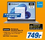 Notebook IdeaPad Slim 5i im Angebot bei expert in Hildesheim Notebook IdeaPad Slim 5i Angebote von Lenovo bei expert Hildesheim für 19,99 €