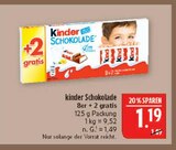 Schokolade Angebote von Kinder bei Marktkauf Coburg für 1,19 €