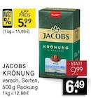 KRÖNUNG im Angebot bei EDEKA in Bottrop KRÖNUNG Angebote von JACOBS bei EDEKA Bottrop für 5,99 €