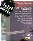 LED-Lampe im Möbel Inhofer Prospekt LED-Hängeleuchte 'QAdriana' von Paul Neuhaus im aktuellen Möbel Inhofer Prospekt für 139,00 €