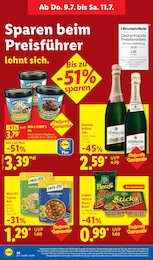 Sekt im Lidl Prospekt "LIDL LOHNT SICH" auf Seite 56