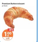 Premium Buttercroissant im V-Markt Prospekt Premium Buttercroissant von im aktuellen V-Markt Prospekt für 1,00 €