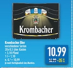 Krombacher Bier bei diska im Prospekt "" für 10,99 €