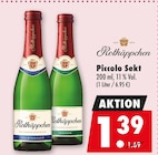 Piccolo Sekt von Rotkäppchen für 1,39 € bei Mäc-Geiz im Angebot Piccolo Sekt von Rotkäppchen im aktuellen Mäc-Geiz Prospekt