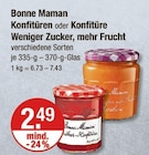 Aktuelles Konfitüren oder Konfitüre, Weniger Zucker, mehr Frucht Angebot bei V-Markt in Regensburg ab 2,49 €