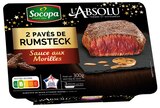 2 pavés de bœuf marinés sauce morilles SOCOPA à 6,55 € dans le catalogue Carrefour Market